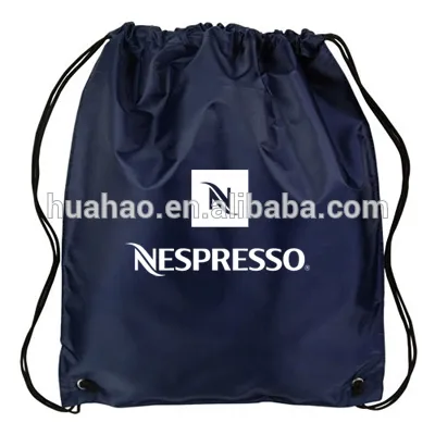 Chinese manufacturer nylon duffel drawstring backpack bags