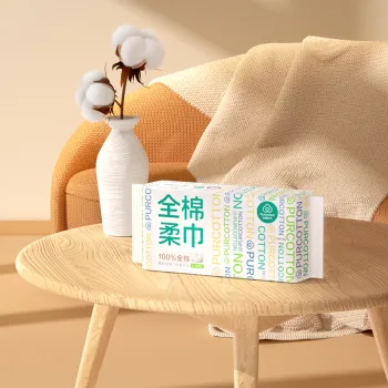 Premium 100% Cotton Face Towels-8x8 Inch Soft