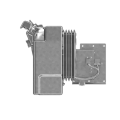 Tilting device and transmission control unit for Bulldozer D10T 379-033/379033