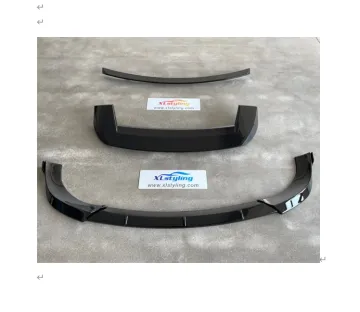 ABS Glossy Aero Kit for Jeep Grand Cherokee SRT 14-20: Front Splitter and Roof Spoiler