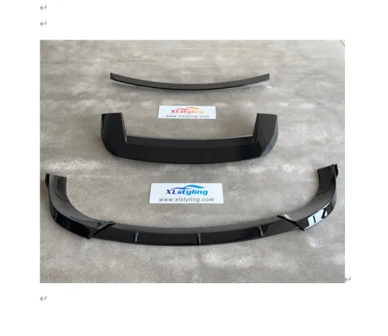 ABS Glossy Aero Kit for Jeep Grand Cherokee SRT 14-20: Front Splitter and Roof Spoiler