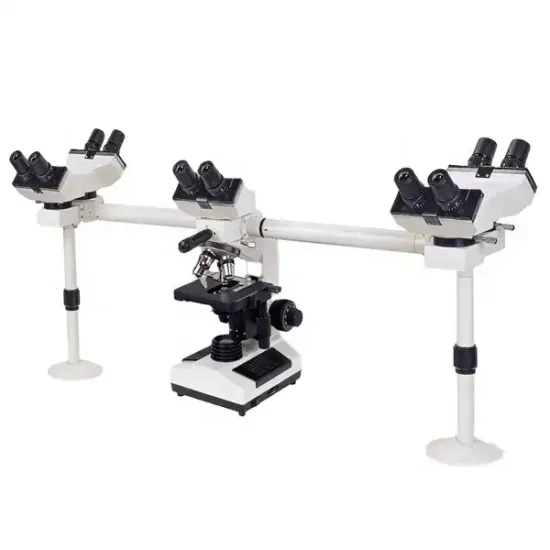Multi-viewing Microscope N510 40x-1000x Five Person Teaching Microscope