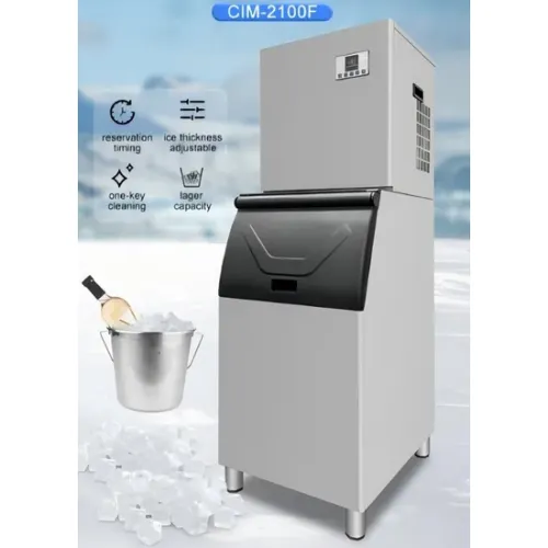 Máquina de fabricação de cubo de gelo comercial