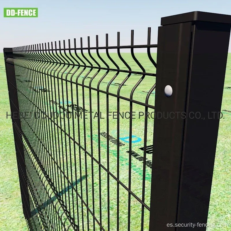 3D V Bending Curved Selded Mesh Mesh Cercado