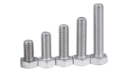 High quality M10 M12 hex head bolts