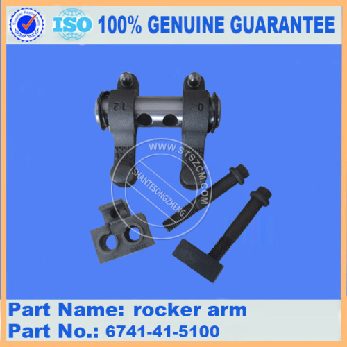 Rocker Arm Assy 6741-41-5100 voor Komatsu-motor SAA6D114E-2BB-VH