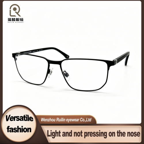 Sapan Menteşeli Dikdörtgen Erkek Optik Çerçeveleri