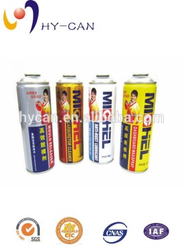 OEM service Diameter 65mm necked-in empty foam clener aerosol tin can