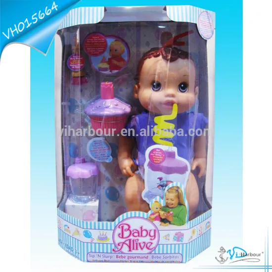 2016 New Children Toys Drinking Doll