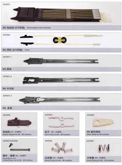 M4 Modules Electromagnet Valves Assembly