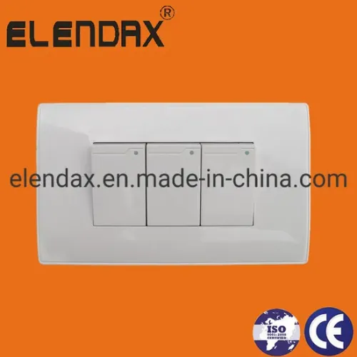 Двухпозиционный настенный переключатель американского типа с индикатором A2003