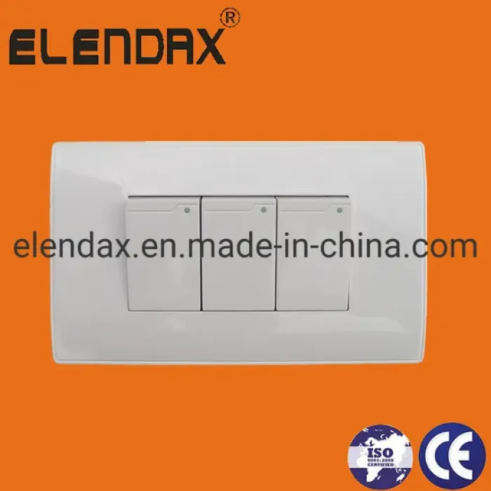 Sakelar Dinding Amerika 2 Arah dengan Indikator A2003