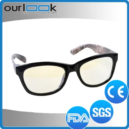 2016 China Style Eyecare Product Anti Blue Ray Silicone Glasses Frame Children