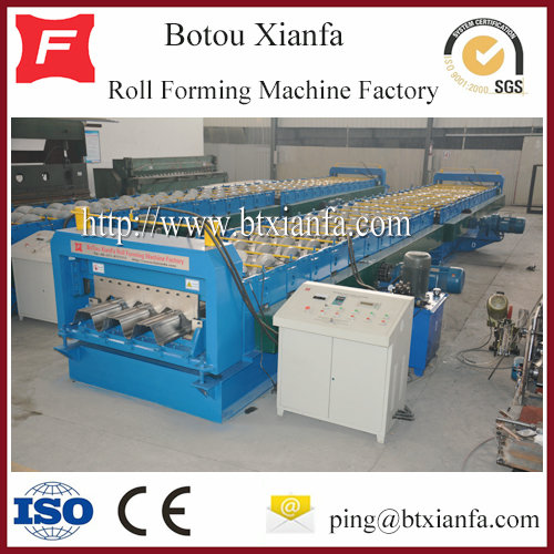 Galvanized Steel Floor Deck Roll Forming Machine