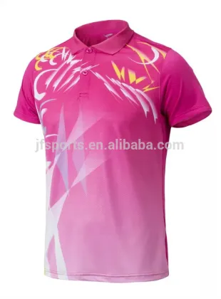 badminton polo shirt 2015 latest polo shirt