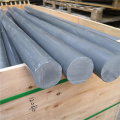 Stor diameter grå PVC massiv stang
