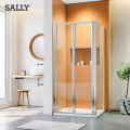 Sally de 5 mm Glass Bi-plief ducha ducha de baño de baño