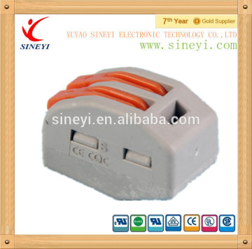 Wago push in wire to board connector for Junction box