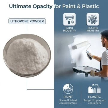 High Purity 99% Lithopone B301 Cas 1345-05-7 325