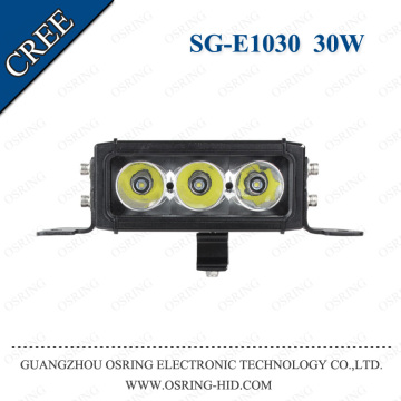 OSRING New Products 12V 24V Slim Single Row led light bar 30W 6.4 inch Wholesale car led light bar