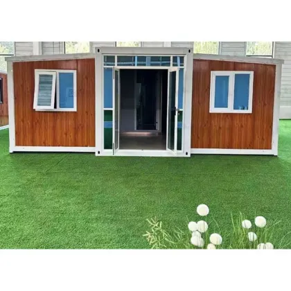 Expandable Prefabricated Houses with Integrated Bathroom and Kitchen: Factory Supply