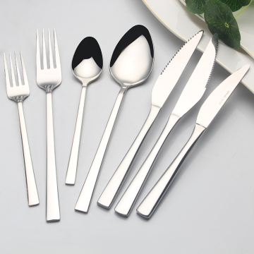 Luxury High-Quality Stainless Steel Kitchen Cutlery Set: Perfect for Hotel Use