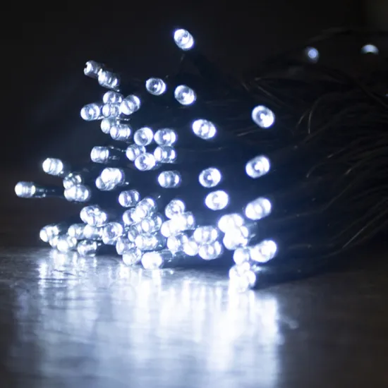 Solar LED String Light with 8 Working Modes - 500 LEDs, 52m Copper Wire