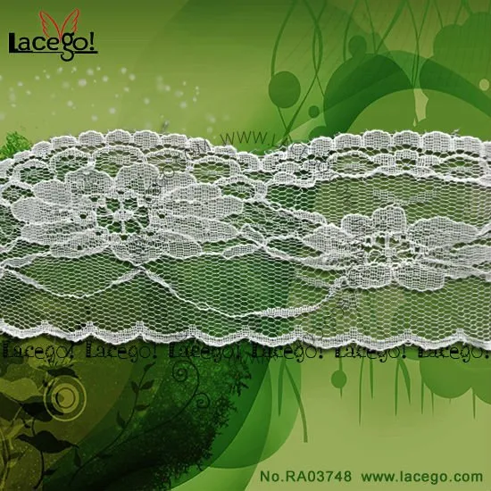 chiffon mesh nylon lace flower