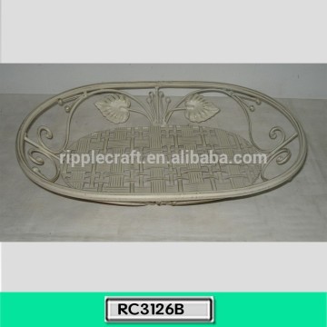 Home Decorative Vintage Color Fruit Holder Wrought Iron