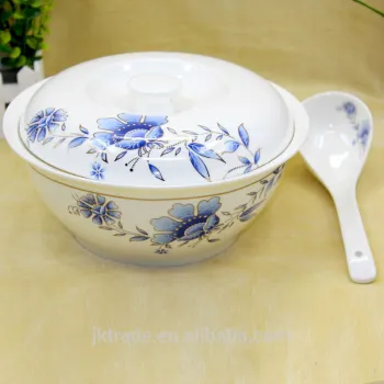 High quality ceramic porcelain soup tureen of 9 inch