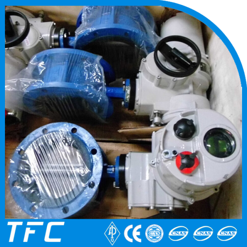 electric motorized butterfly valve low pressure steam service