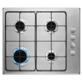 Zanussi Gas Hob 4 Burner Stainless Steel