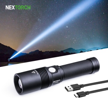 Nextorch L10 Max 1200 km de lampe de poche rechargeable de longue portée