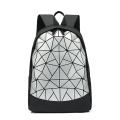 Geometric school bags lattice leisure sport bag backpack fashion luxury bag women wholesale handbag