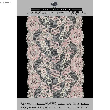 nylon spandex and rayon lace for decoration