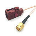 Fakra Female to SMA Male Antenna Extension Cable