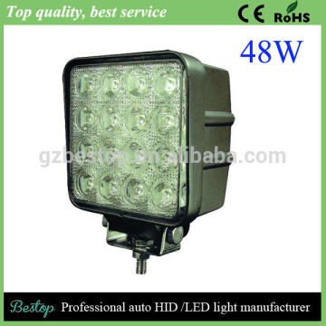 offroad led work light for car, motorcycles, jeep, atv, utv 10w 12w 18w 27w 36w 48w led 12v car work light