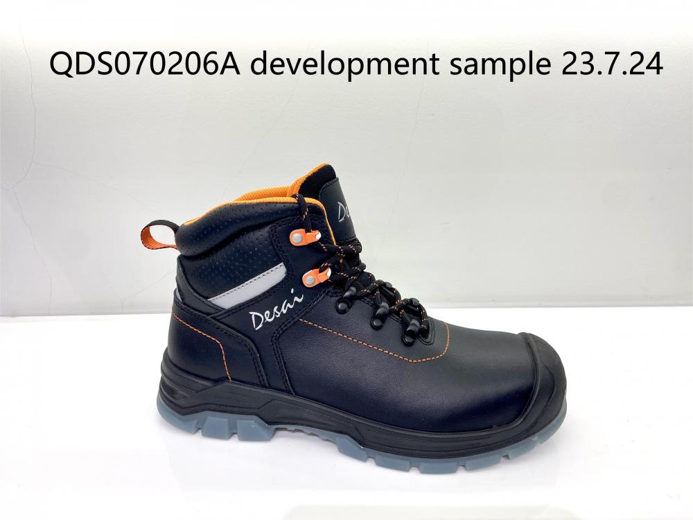 Men's Real Leather Ankle support safety Boots