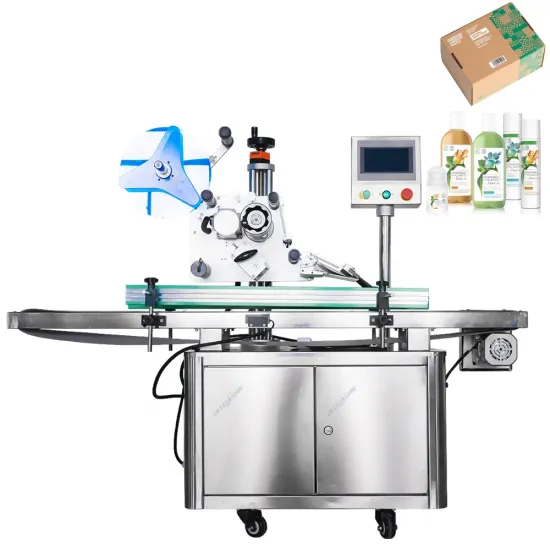 Durable Fully Automatic Plane Labeling Machine for Horizontal and Vertical Bottles