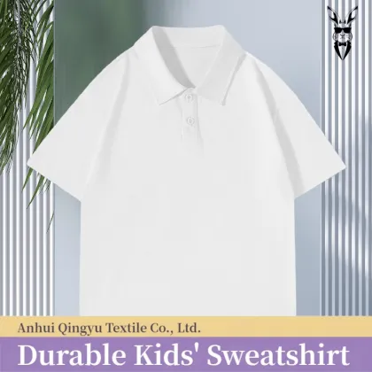 Trendy Kids' Cotton Polo Shirts for Sports