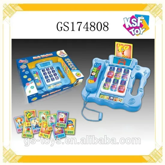 Educational Telephone Plastic Musical Learning Machine For Kids