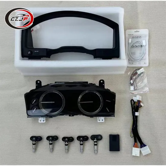 CZJF New Dashboard Display for Toyota Land Cruiser LC200 2008-2021 with Tire Pressure Monitoring