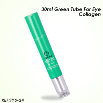 30ml zielony okrągły rury dla oczu kolagen