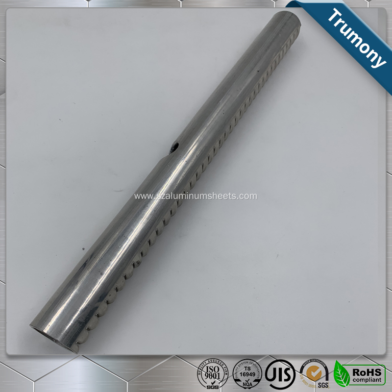 High Frequency Welding Aluminum Manifold Tube For Heatsink