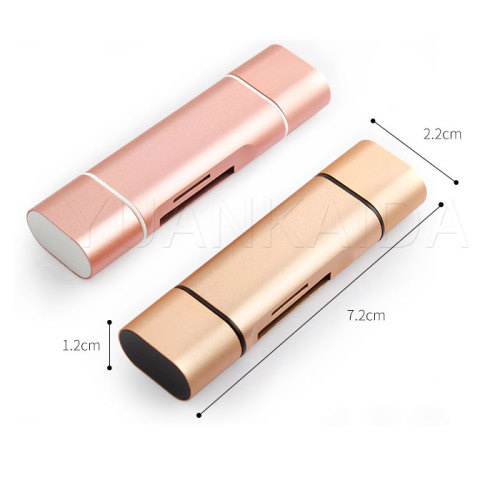 3-In-1 Type C Multi-Function Card Reader