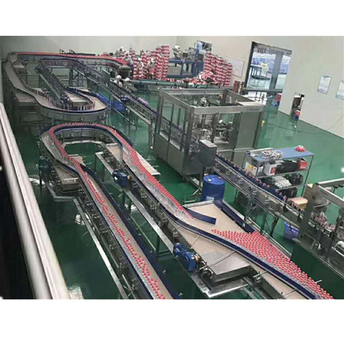 Large-scale mineral water beverage production line