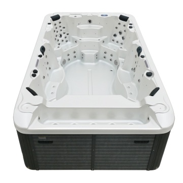 Massage endless swimming spa pool for 11 persons