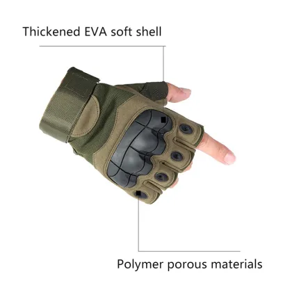 Outdoor Tactical Gloves Airsoft Sport Gloves Full Half Finger Type Military Men Combat Gloves Shooting Hunting Gloves