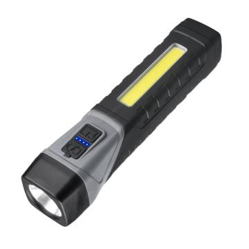 USB Rechargeable Multifunctional LED Magnetic Flashlight: Perfect for Camping, Repair & Portable Work Lights