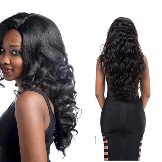Raw Donor Vietnamese Hair Human Hair Bundles With Closure Set Blend Braided Wigs Lace Front